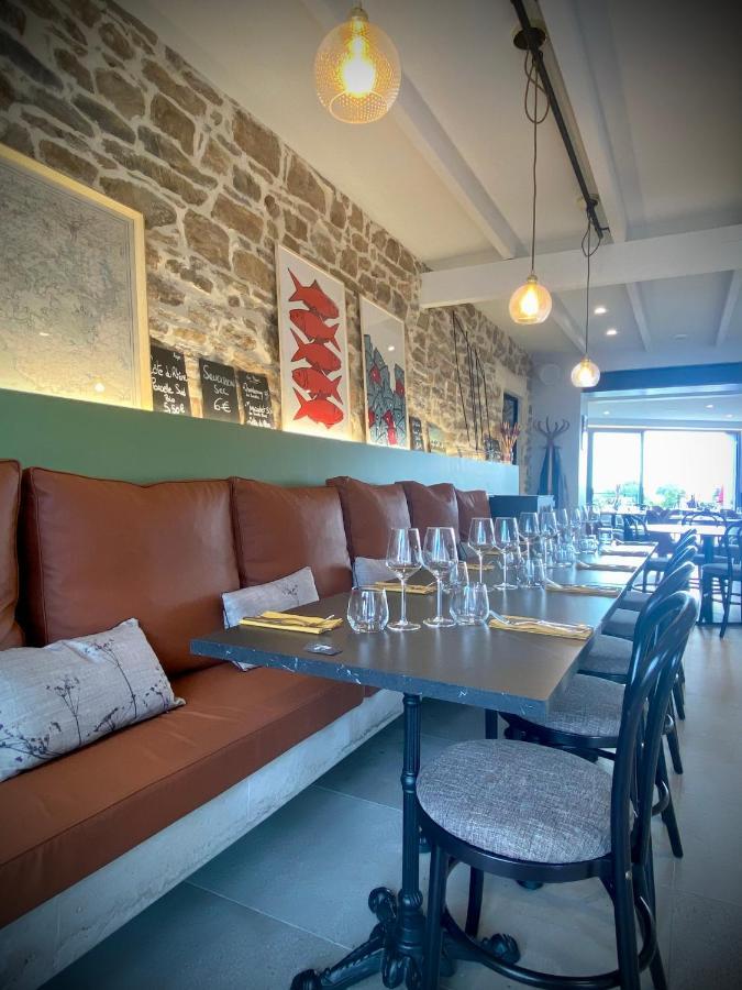 La Bellevue Bistrot Et Chambres D'Hotes Сене Экстерьер фото